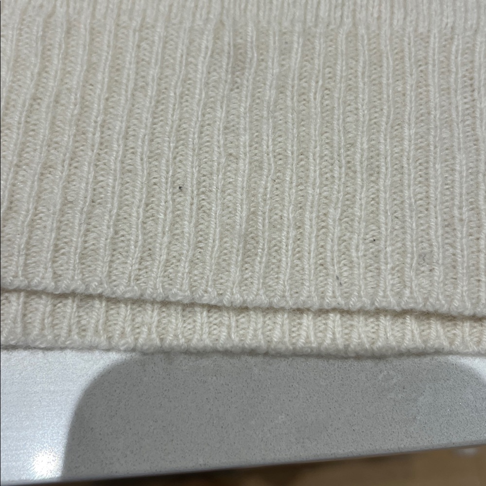 Wilfred Women's Cream cashmere mock Turtleneck Sweater - s - Picture 7 of 7